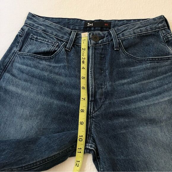 3x1 Higher Ground Gusset Cropped Flared Jeans Size 25 in Elvia 70s Boho Gypsy - Picture 14 of 15